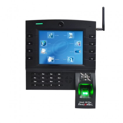 FingerTec i-Kiosk 100 Plus Premier Color Multimedia Fingerprint Time Attendance & Access Control System FingerTec i-Kiosk 100 Plus Premier Color Multimedia Fingerprint Time Attendance & Access Control System